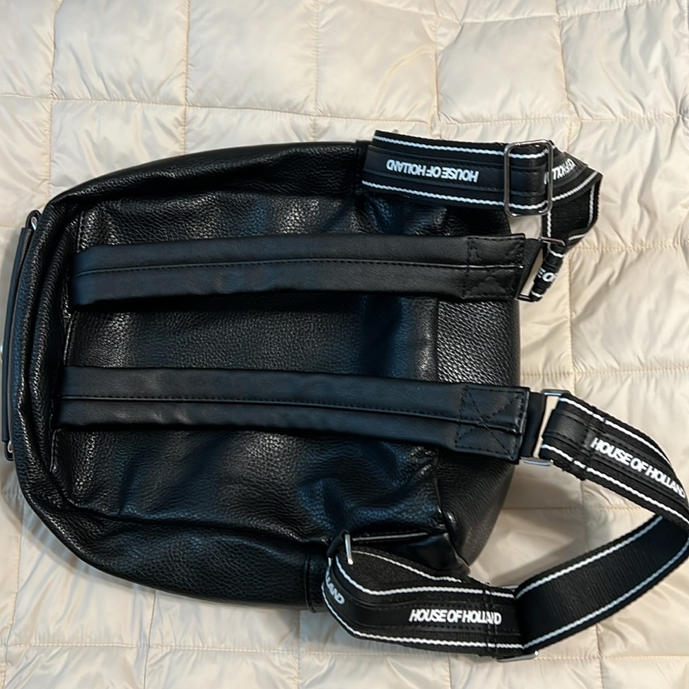 House Of Holland Leather Backpack, Used Twice Only Practically
